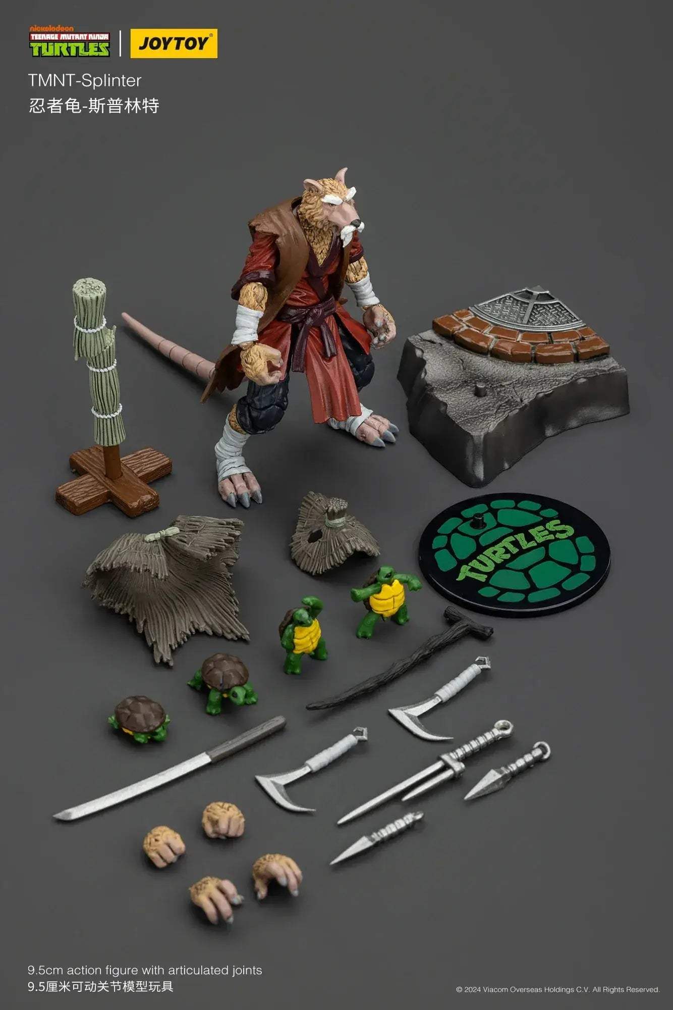 Tmnt Groundchuck Dirtbag Rahzar Action Figures One Eighteen Scale Collectible - ToylandEU