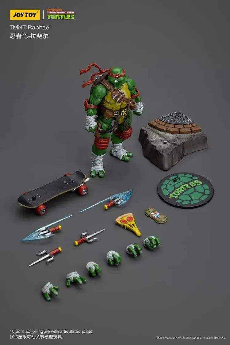 Tmnt Groundchuck Dirtbag Rahzar Action Figures One Eighteen Scale Collectible - ToylandEU