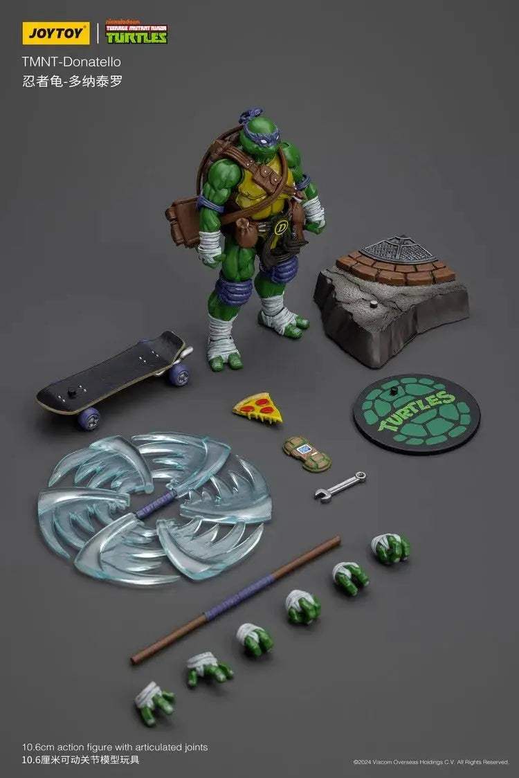 Tmnt Groundchuck Dirtbag Rahzar Action Figures One Eighteen Scale Collectible - ToylandEU