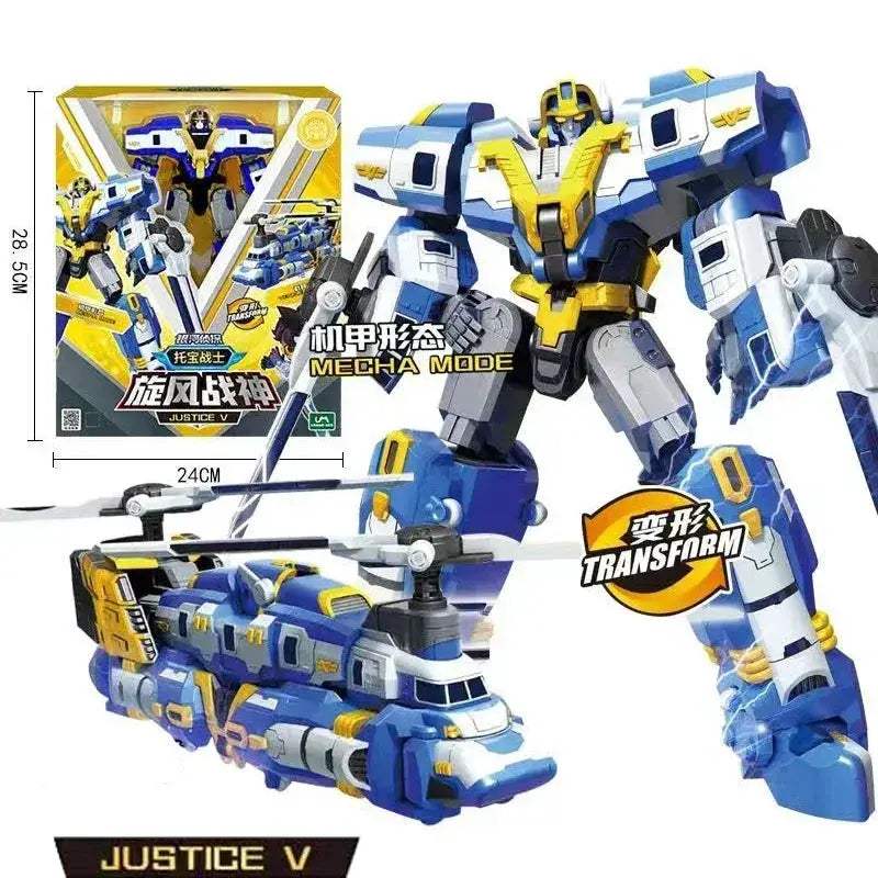 Tobot Galaxy Detectives Master V Transforming Mecha Robot Toy - ToylandEU