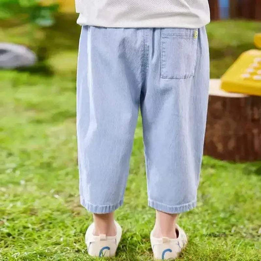  Toddler Denim Jeans Elastic Waist All Day Comfort -  ToylandEU™