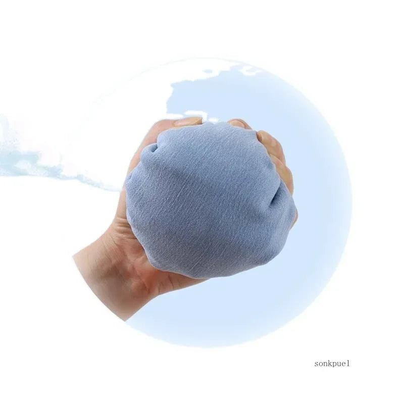 Toddler Denim Jeans Elastic Waist Loose Fit Soft Blue - ToylandEU