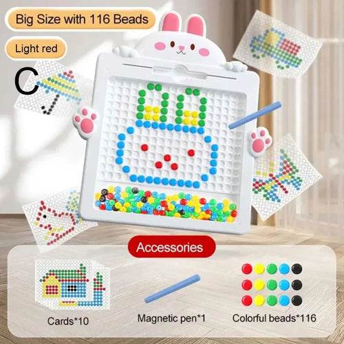 Toddler-Friendly Magnetic Doodle Board - Mess-Free Drawing Fun! - ToylandEU