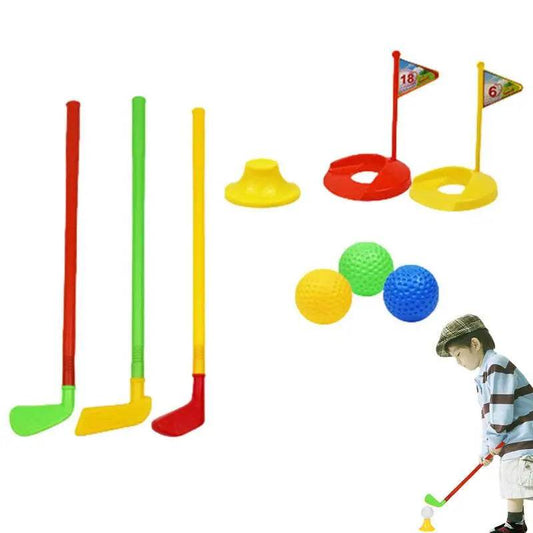 Toddler Golf Club Set - Fun Outdoor Golf Toy with Cart for Kids - ToylandEU