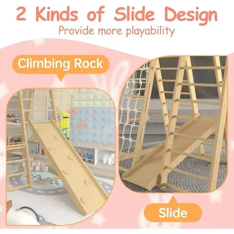 Toddler Jungle Gym Indoor Playground Set For Active Skill Building - ToylandEU