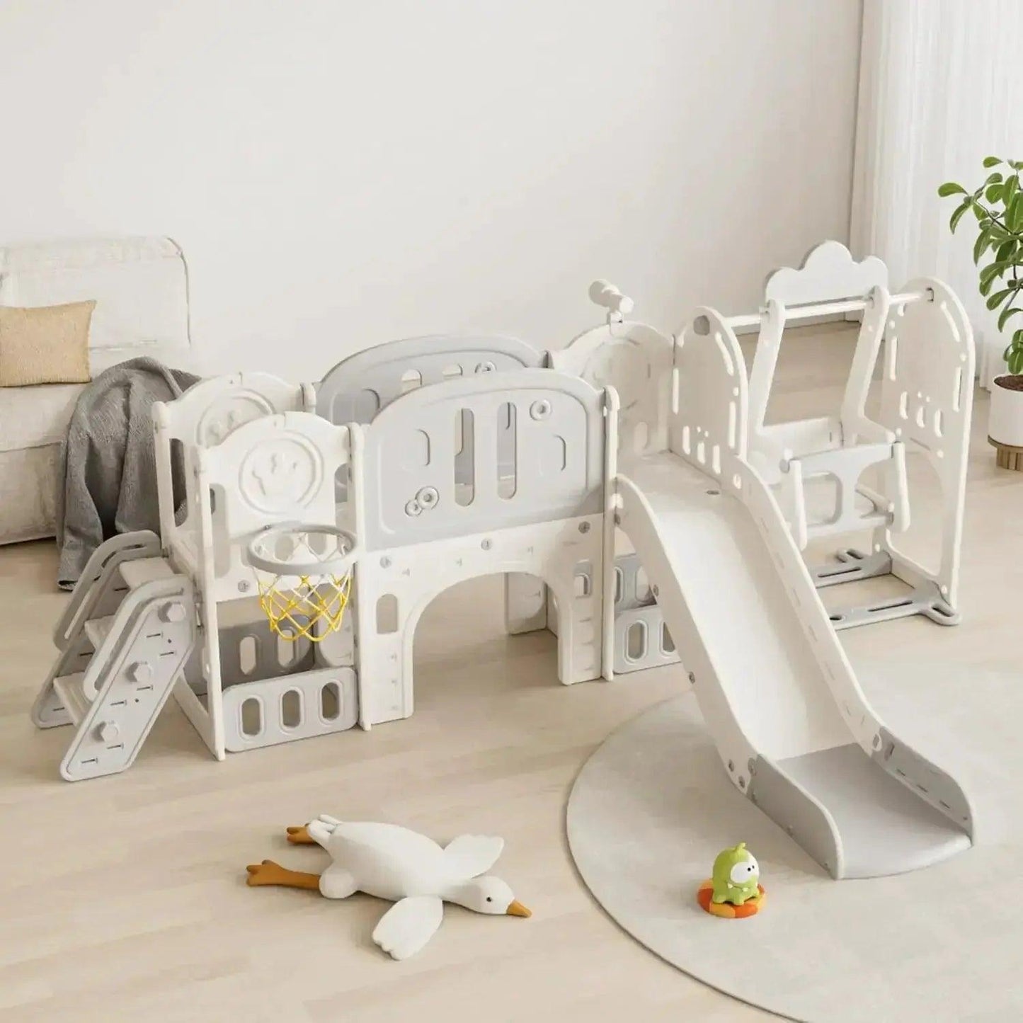  Toddler Outdoor Playset 11 In 1 With Slide And Swing -  ToylandEU™