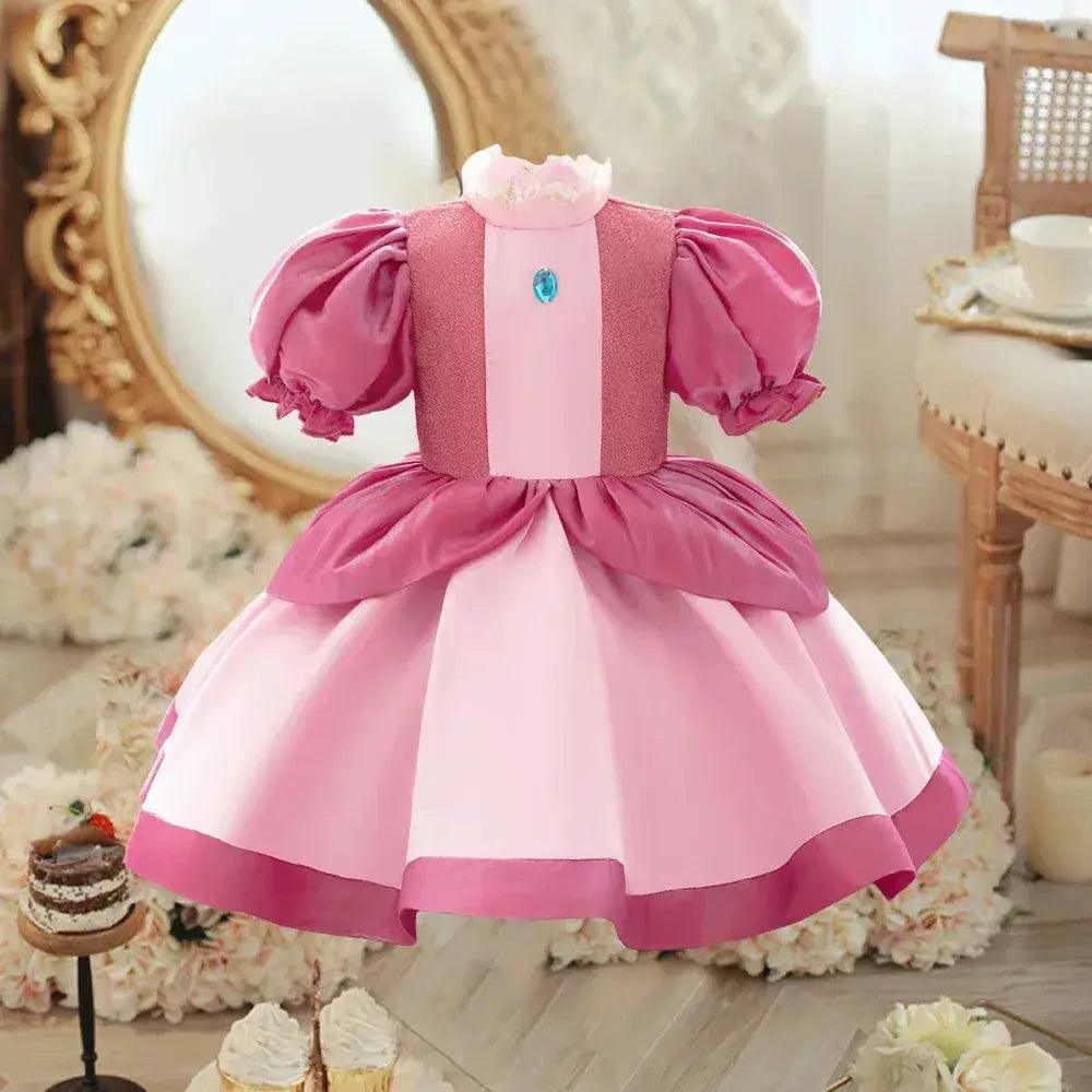  Toddler Princess Dress Cosplay Gown With Bow -  ToylandEU™