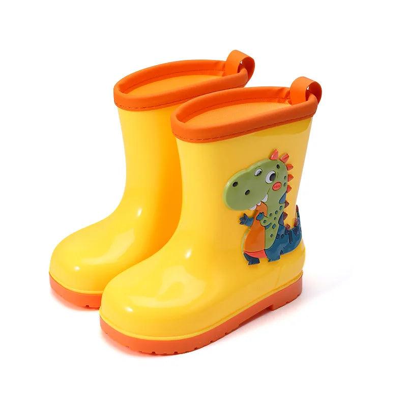 Toddler Rain Boots | Cartoon Dinosaur | Toylandeu