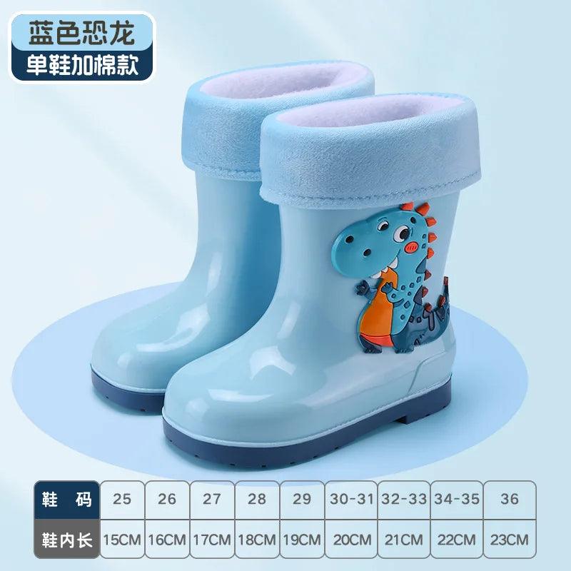 Toddler Rain Boots | Cartoon Dinosaur | Toylandeu