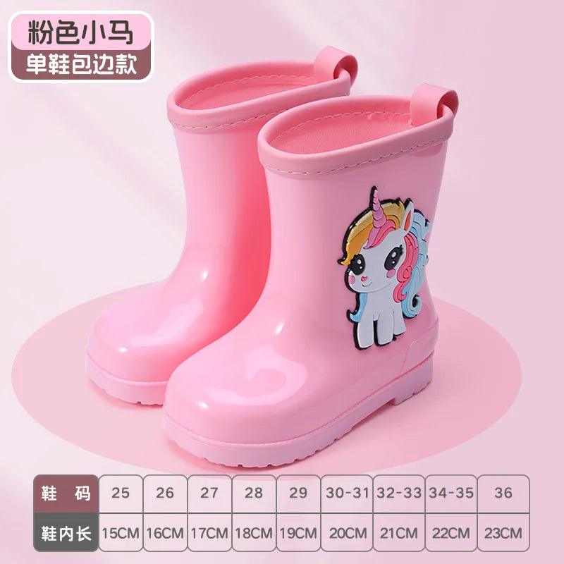 Toddler Rain Boots | Cartoon Dinosaur | Toylandeu