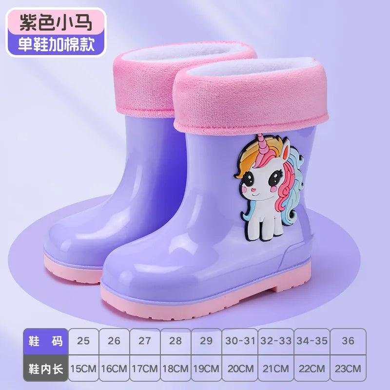 Toddler Rain Boots | Cartoon Dinosaur | Toylandeu