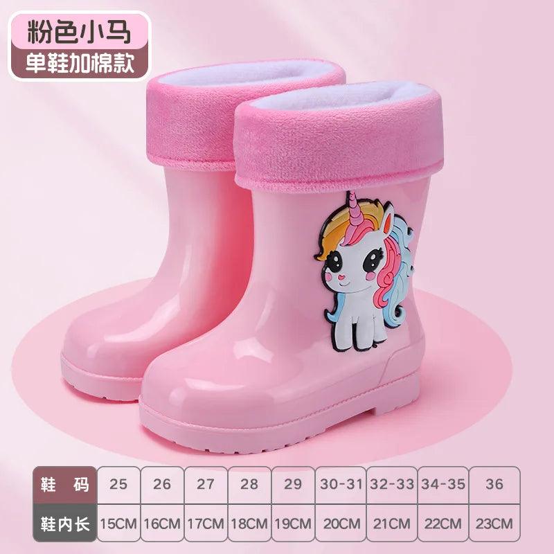 Toddler Rain Boots | Cartoon Dinosaur | Toylandeu