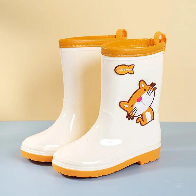 Toddler Rain Boots | Waterproof Cartoon Animal Design | Toylandeu™