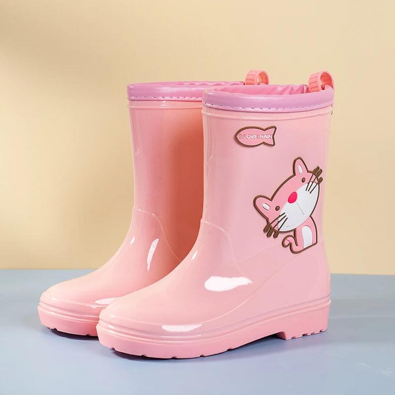 Toddler Rain Boots | Waterproof Cartoon Animal Design | Toylandeu™