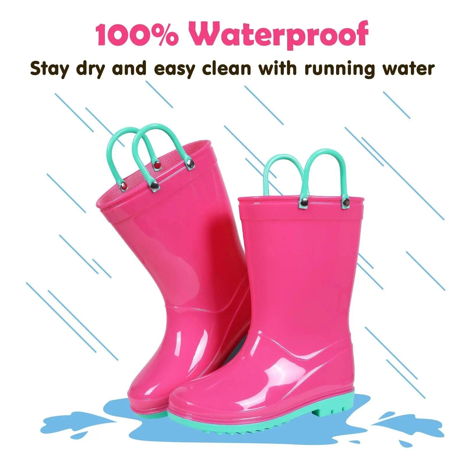 Toddler Rain Boots | Waterproof Unicorn Dinosaur | Toylandeu™