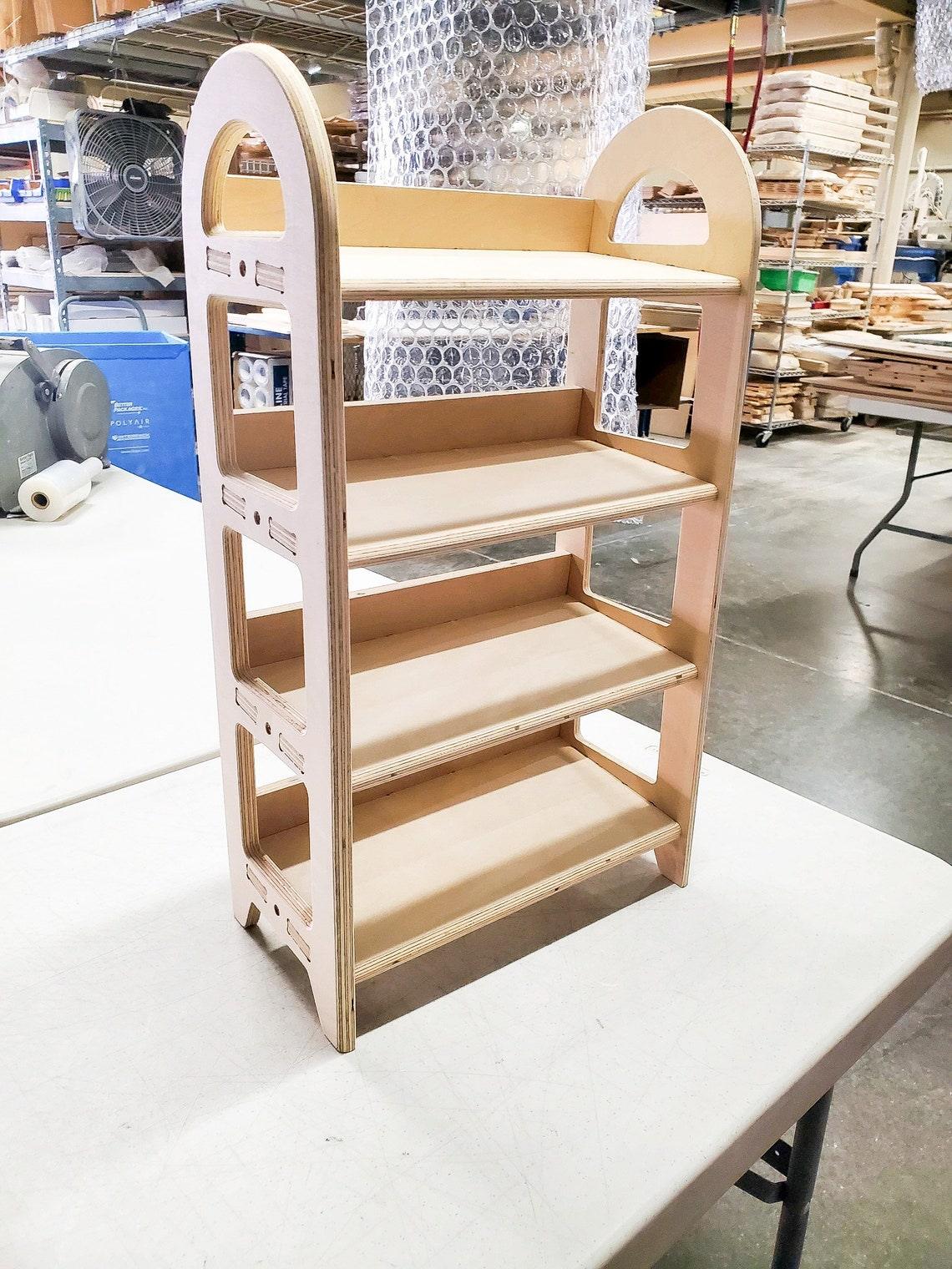 Toddler Shoe Tower | Baltic Birch Plywood | Toylandeu™