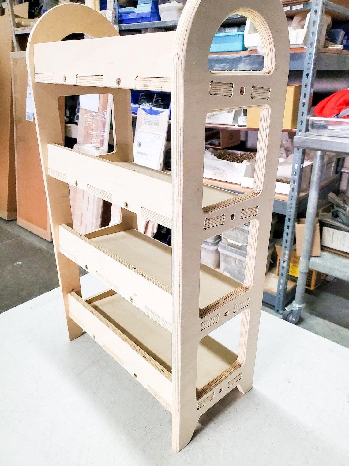 Toddler Shoe Tower | Baltic Birch Plywood | Toylandeu™