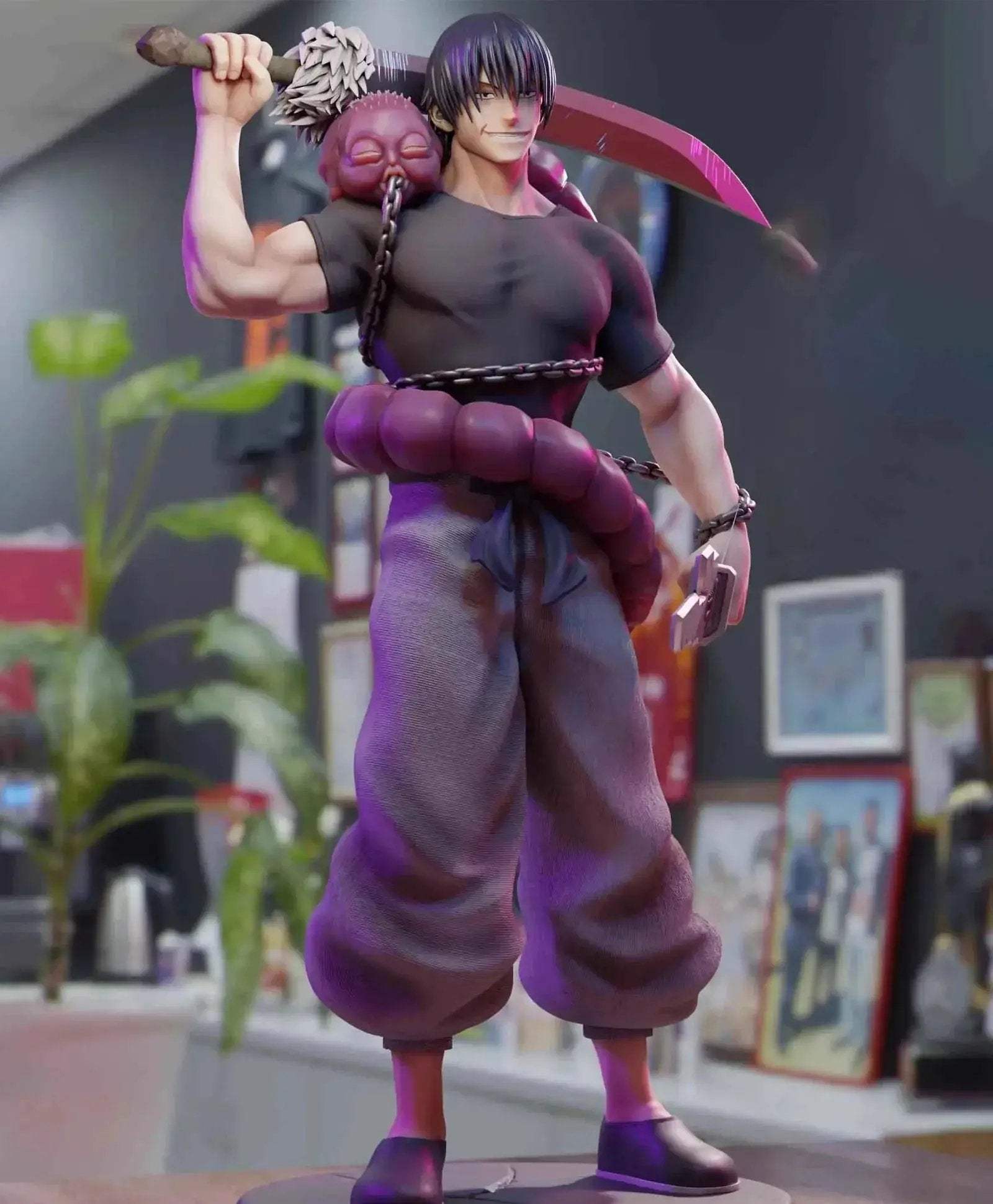 Toji Fushiguro Jujutsu Kaisen Figure 22cm Standing Pose - ToylandEU