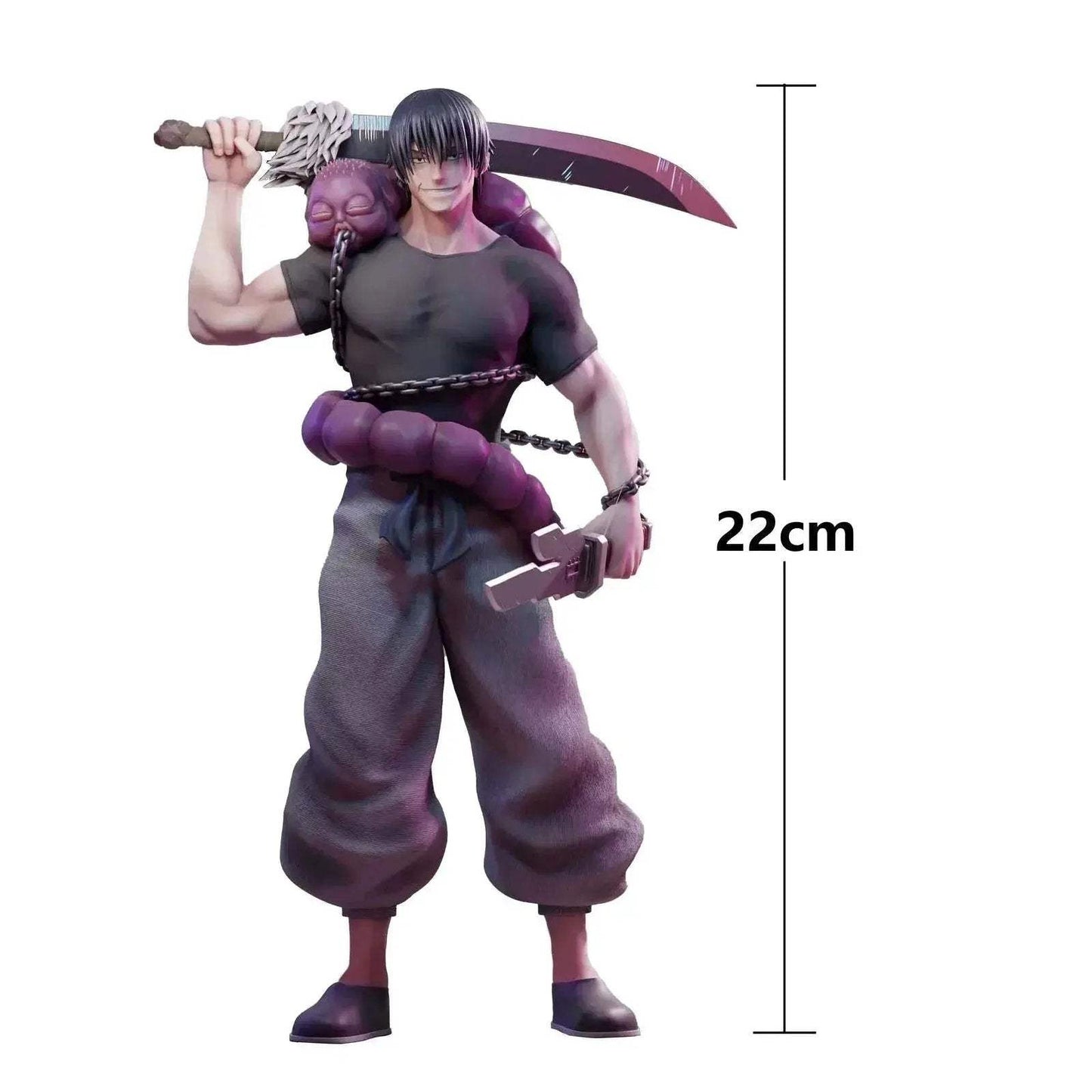 Toji Fushiguro Jujutsu Kaisen Figure 22cm Standing Pose - ToylandEU
