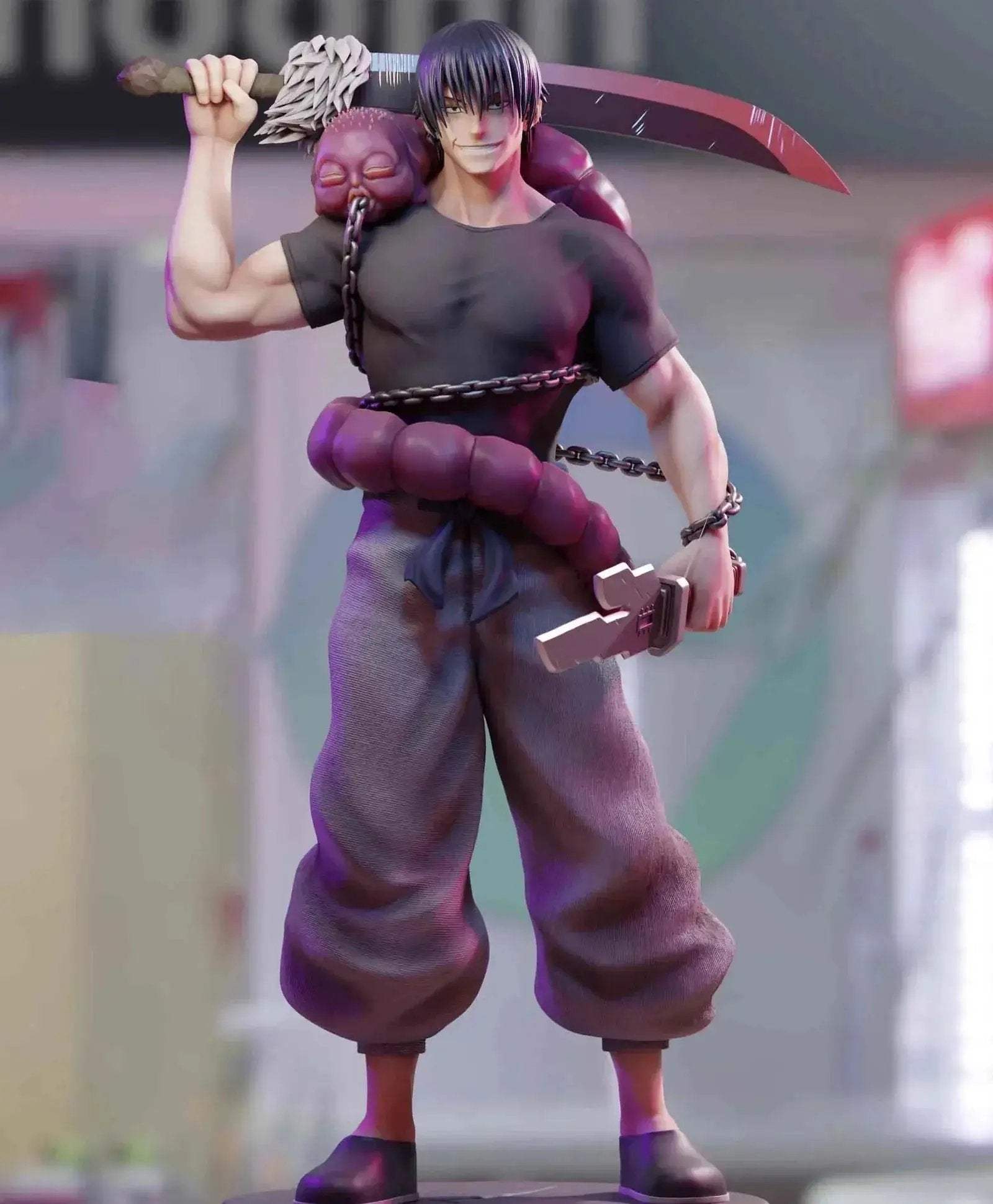 Toji Fushiguro Jujutsu Kaisen Figure 22cm Standing Pose - ToylandEU