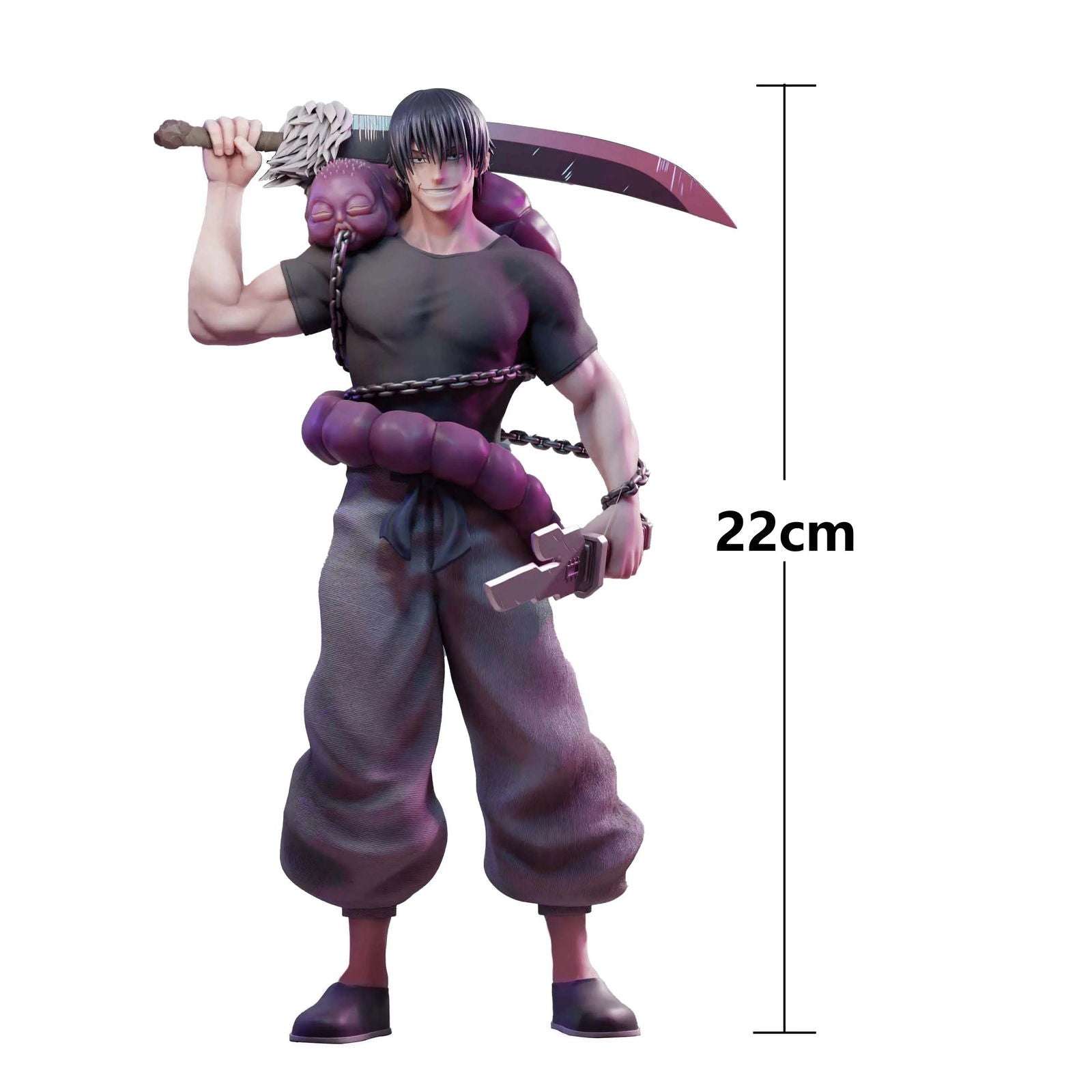  Toji Fushiguro Jujutsu Kaisen Figure 22cm Dynamic Pose 