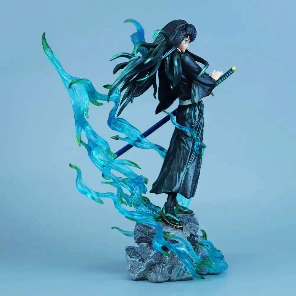 Tokito Muichiro Anime Figure, Demon Slayer Action Figurines PVC Statue Collectible 27 CM - ToylandEU