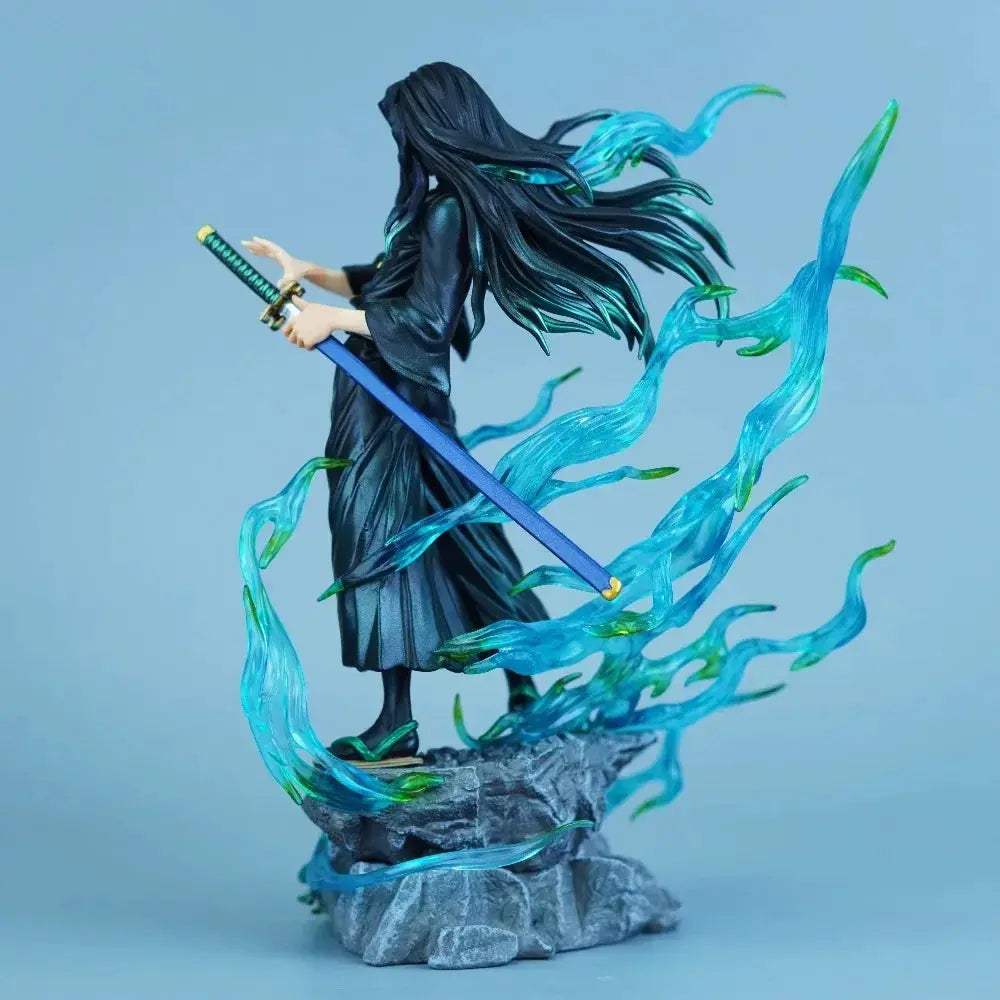 Tokito Muichiro Anime Figure, Demon Slayer Action Figurines PVC Statue Collectible 27 CM - ToylandEU