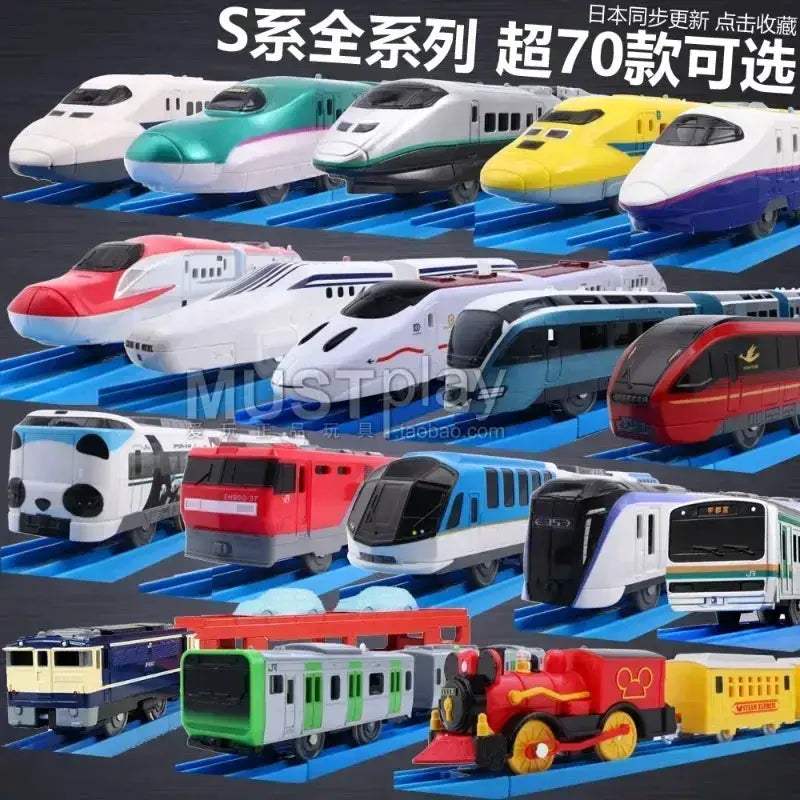Tomica Shinkansen Train Model Diecast With Three Carriages - ToylandEU