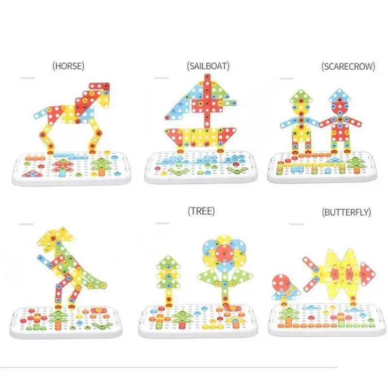  Montessori Tool Set For Kids Engaging Driller Play Kit Ages 3 And Up Garden Themed -  ToylandEU™