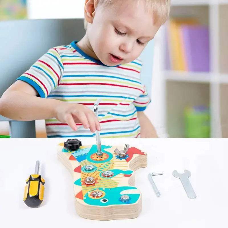  Montessori Wooden Dinosaur Tool Set -  ToylandEU™
