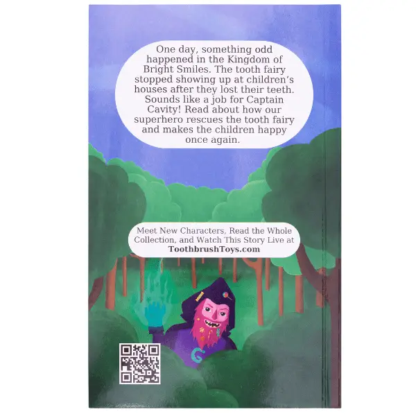  Tooth Fairy Book Captain Cavity Brushing Fun for Kids -  ToylandEU™