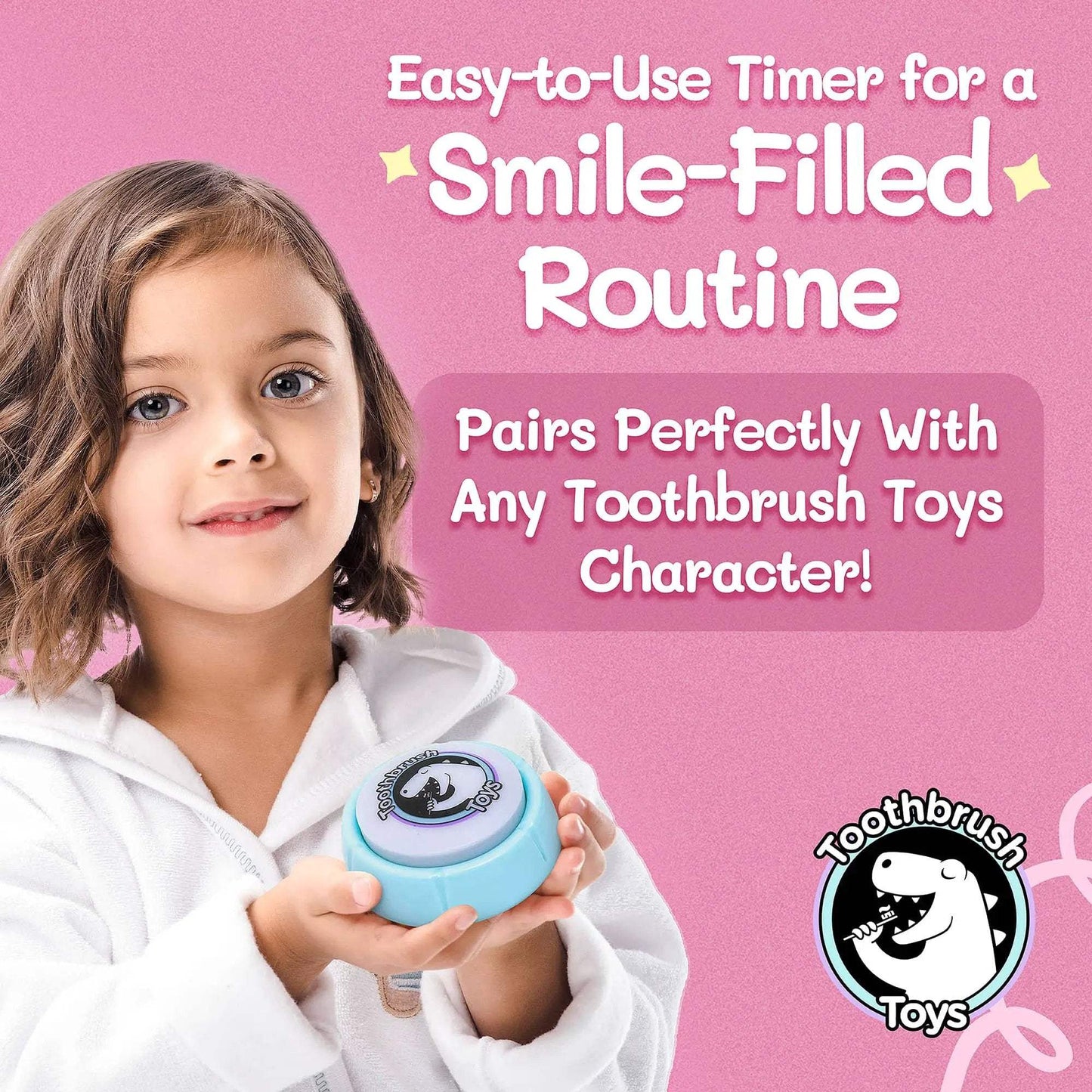 Toothbrush Toys Kids Toothbrush Timer – 2 Minute Fun - ToylandEU