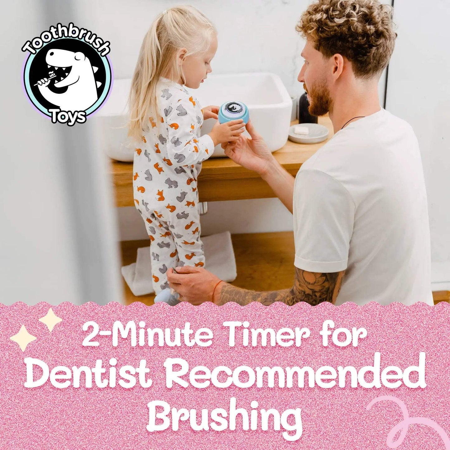 Toothbrush Toys Kids Toothbrush Timer – 2 Minute Fun - ToylandEU