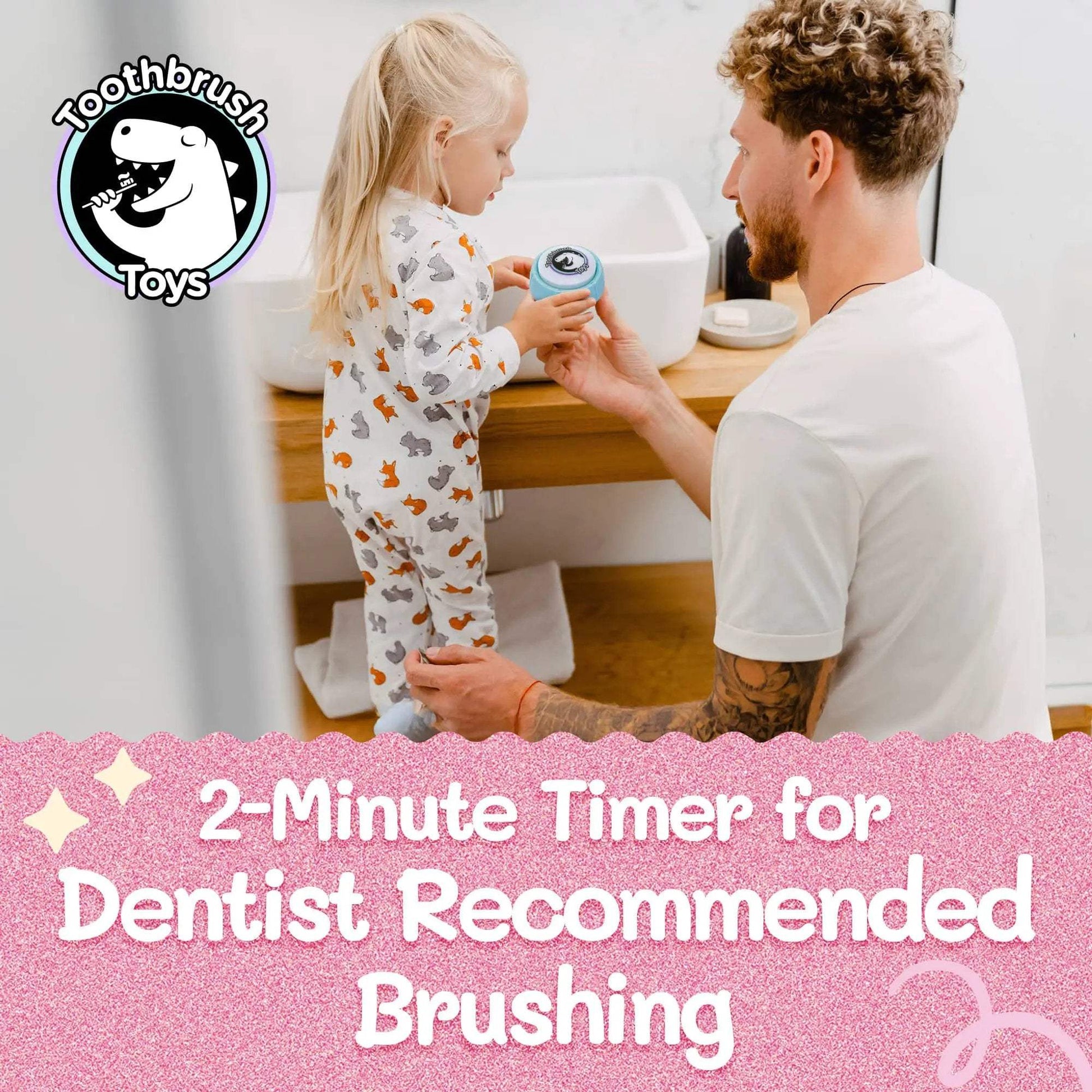 Toothbrush Toys Kids Toothbrush Timer – 2 Minute Fun - ToylandEU