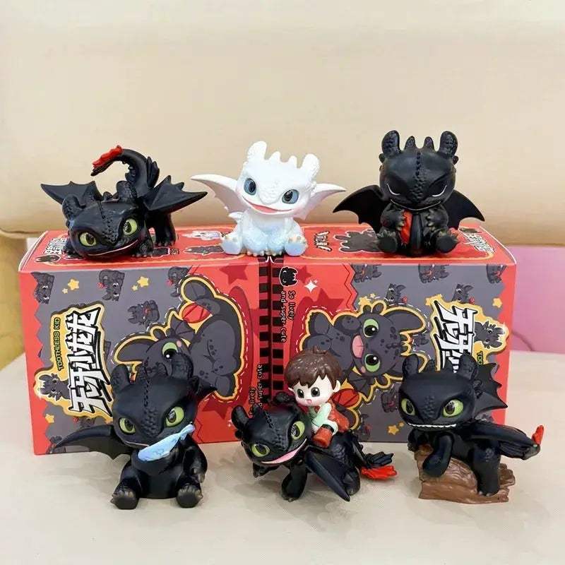 Toothless Blind Box Figurine For Desktop Decor And Gift - ToylandEU