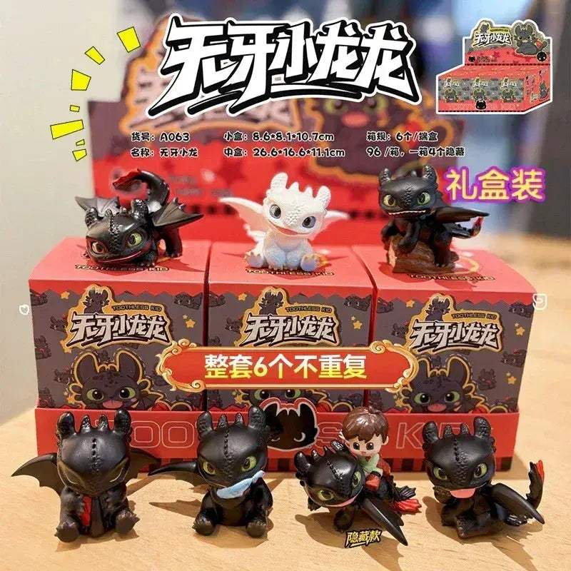 Toothless Blind Box Figurine For Desktop Decor And Gift - ToylandEU