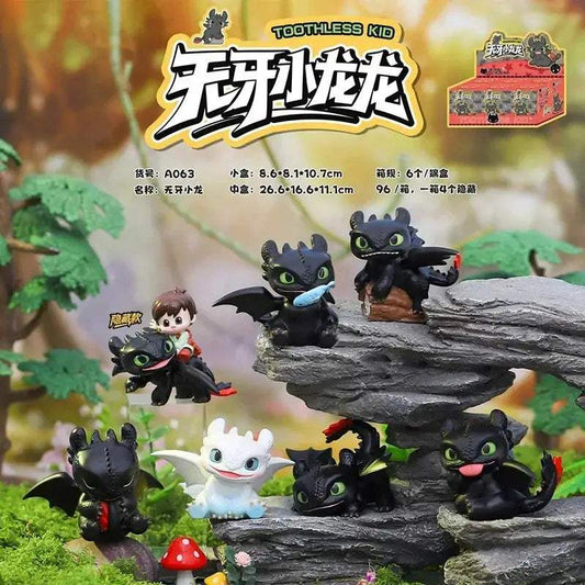  Toothless Blind Box Figurine Miniso Desktop Decor Gift -  ToylandEU™