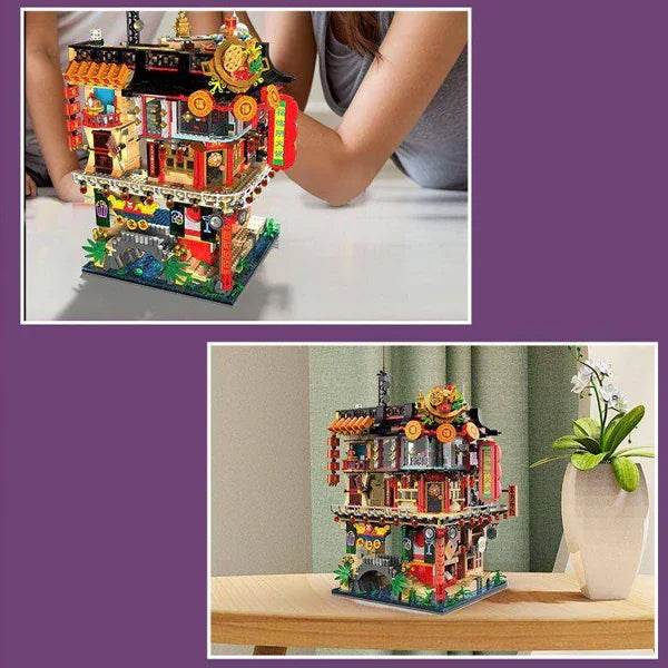 Top Building Blocks 4653 Piece City Street View For Kids - ToylandEU