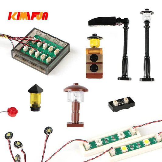 Top Building Blocks RGB LED USB Lamp City Decor Lights - ToylandEU