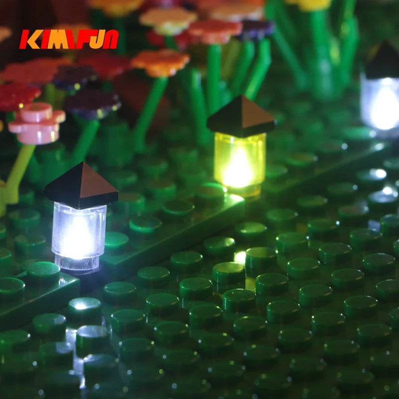 Top Building Blocks RGB LED USB Lamp City Decor Lights - ToylandEU