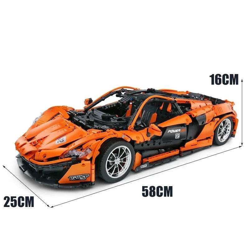 Top Building Blocks Remote Control P1 Hyper Car For Kids - ToylandEU