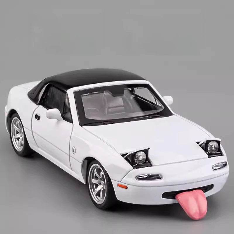 Top Diecast Mazda MX5 Car 1To32 Sound Light For Collectors - ToylandEU