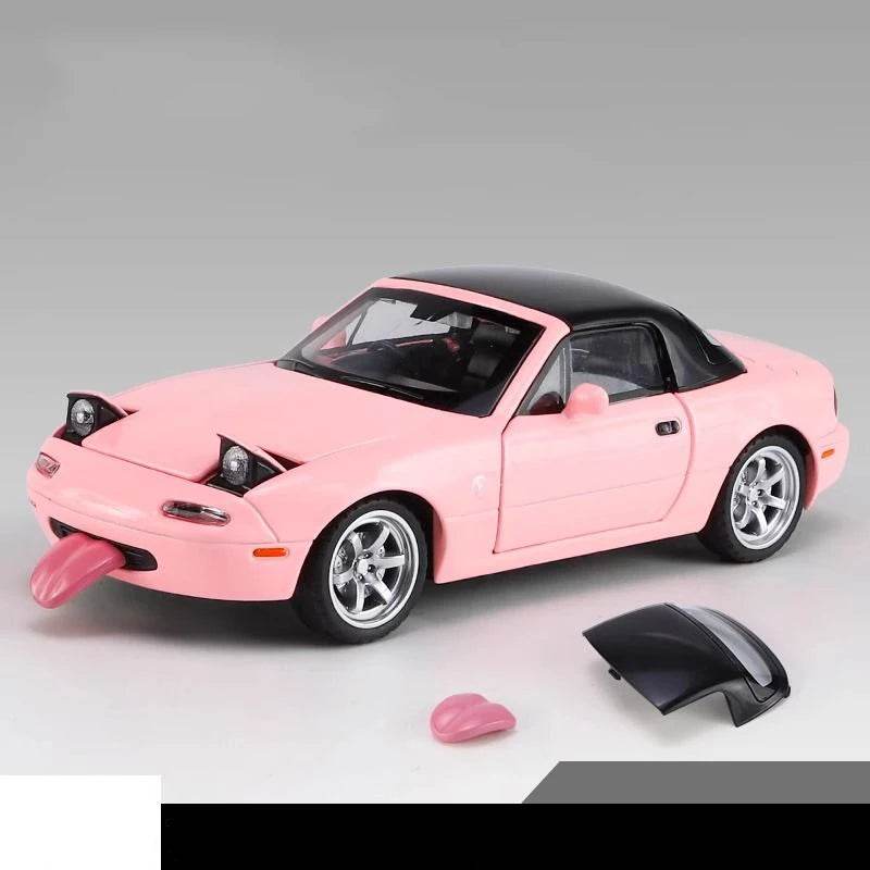 Top Diecast Mazda MX5 Car 1To32 Sound Light For Collectors - ToylandEU