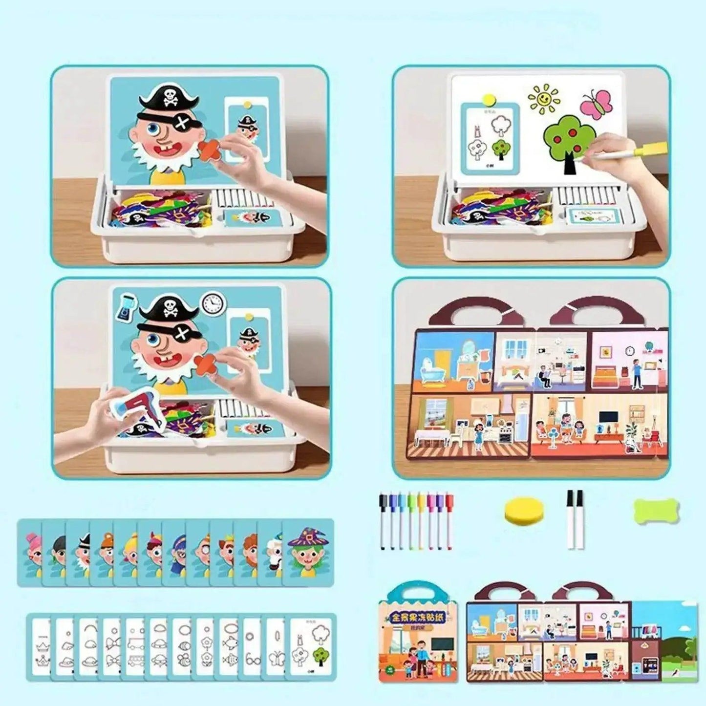  Top Educational Puzzles Magnetic Dress Up 8 Toyland EU -  ToylandEU™