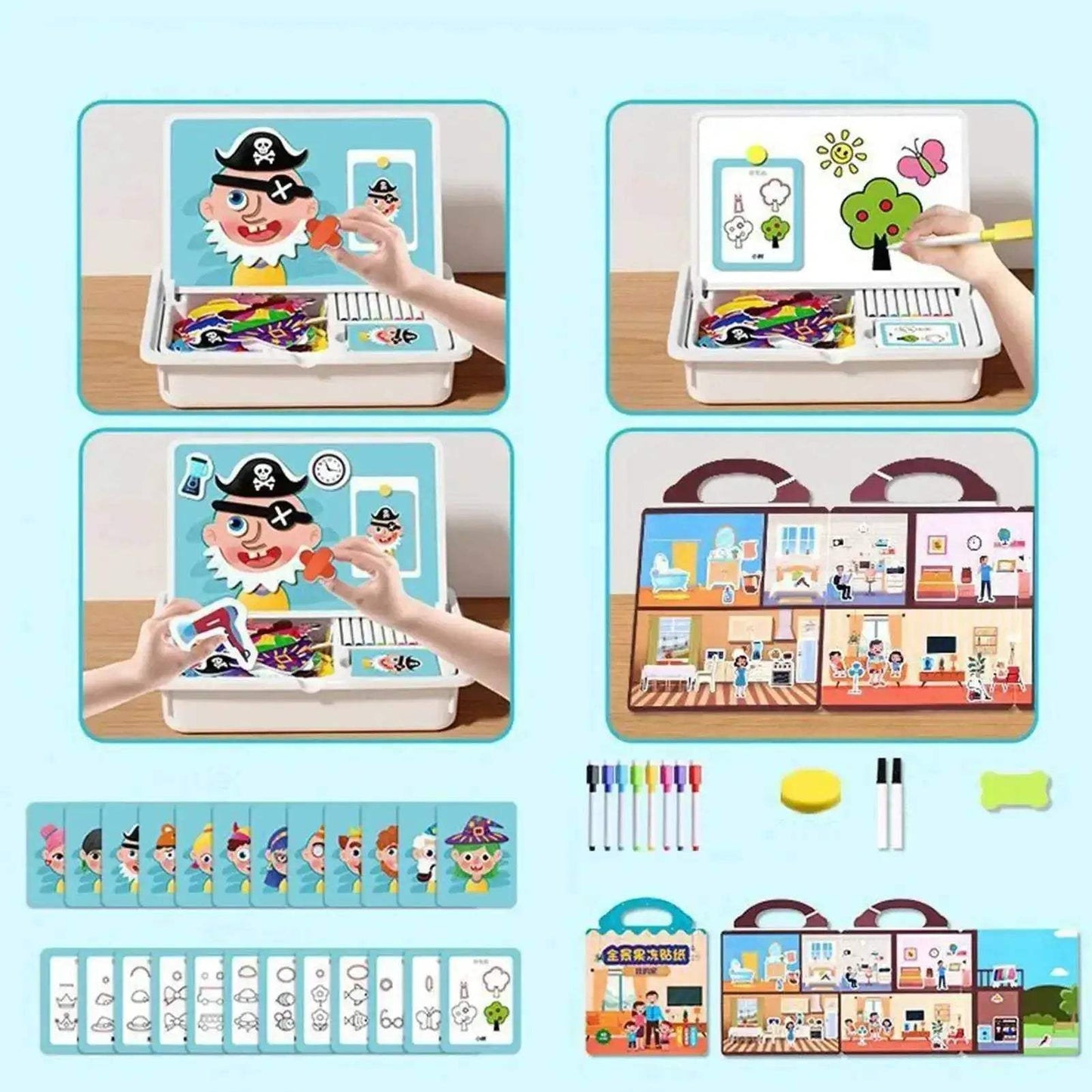  Top Educational Puzzles Magnetic Dress Up 8 Toyland EU -  ToylandEU™