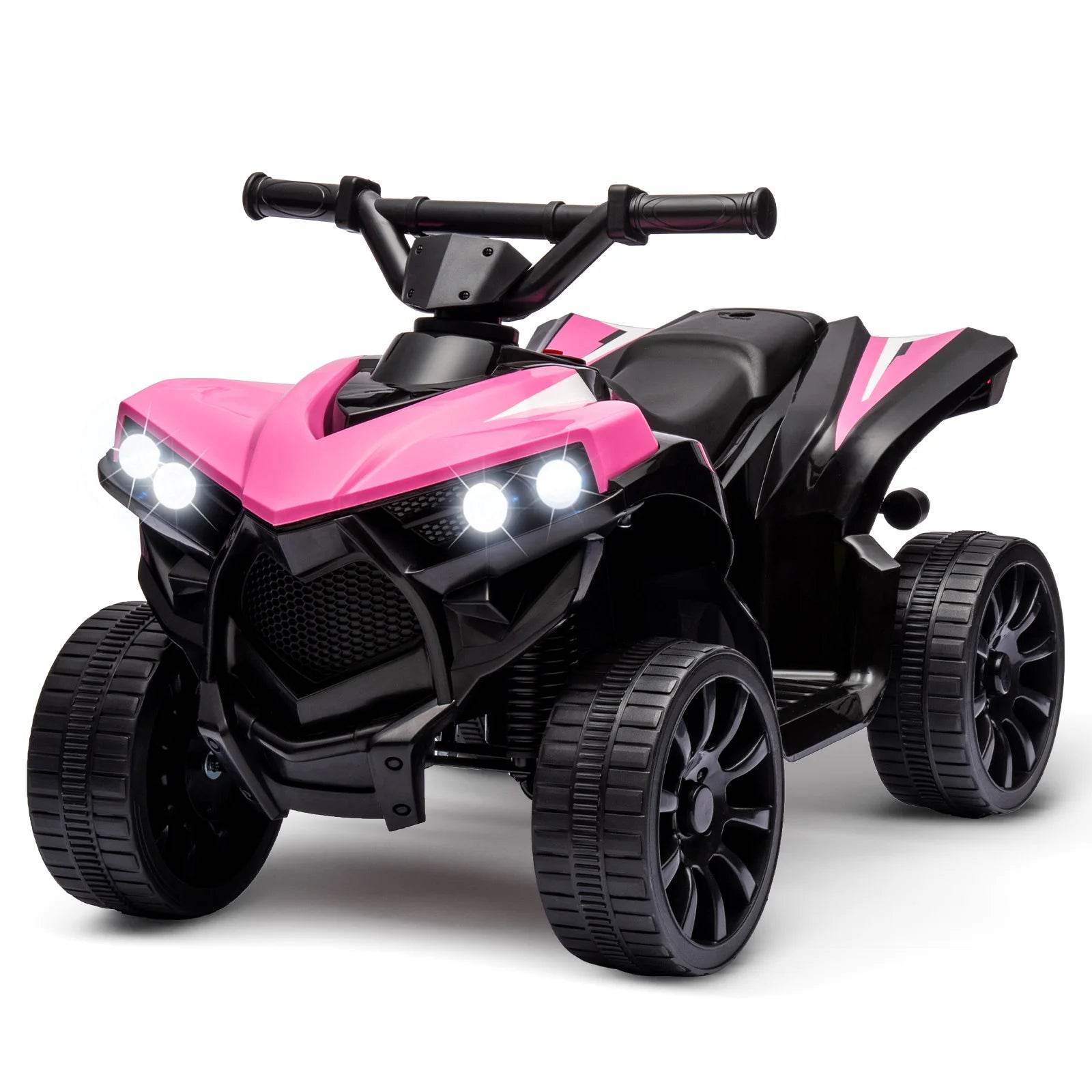 Top Kids 6V ATV Ride On With Led Lights For Young Riders - ToylandEU