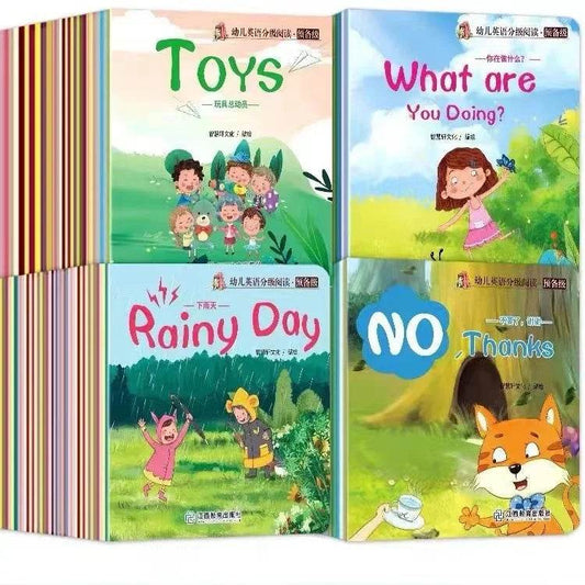Top Picture Book Set 60 Books Graded Reading Ages 2 To 5 - ToylandEU