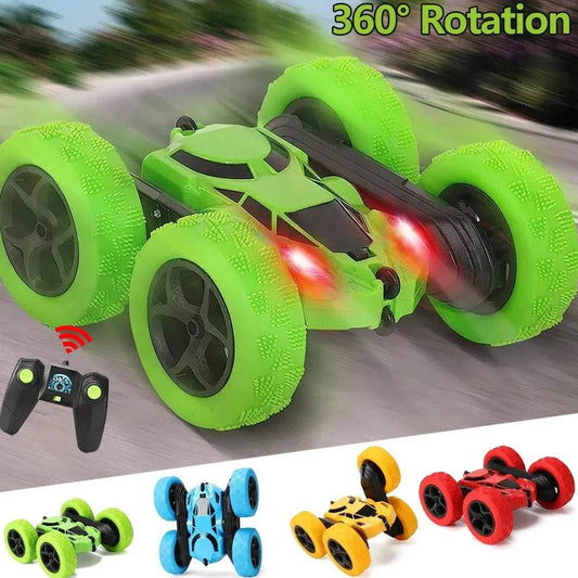 Top RC Stunt Car Double Sided Flip 360 Rotation For Kids - ToylandEU