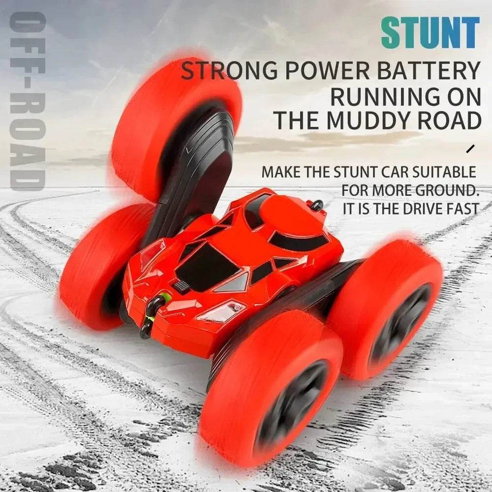 Top RC Stunt Car Double Sided Flip 360 Rotation For Kids - ToylandEU