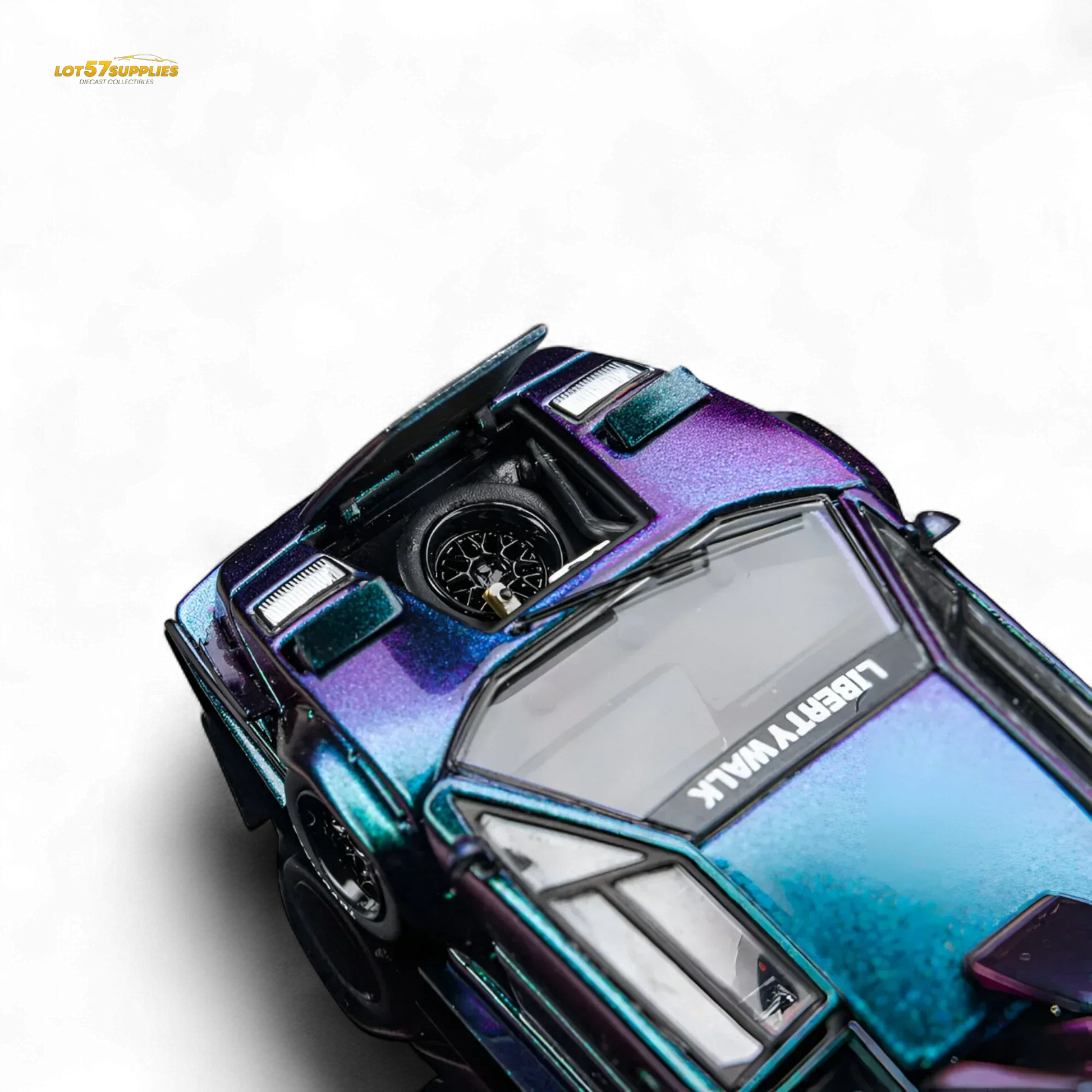 Topart Lamborghini Countach Liberty Walk Chameleon 1:64 - ToylandEU